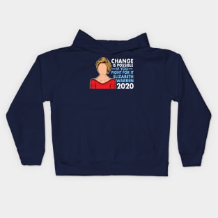 Inspirational Elizabeth Warren Quote 2020 Kids Hoodie